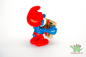Preview: Schleich Papa Schlumpf mit Zauberbuch 20174